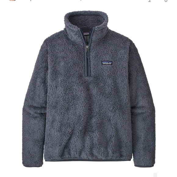 Women's Patagonia Los Gatos 1/4 Zip Fleece Dark gray - Picture 4 of 15
